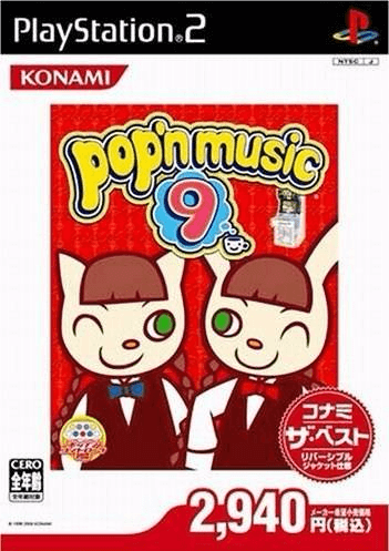 Pop'n Music 9 box art for Playstation 2